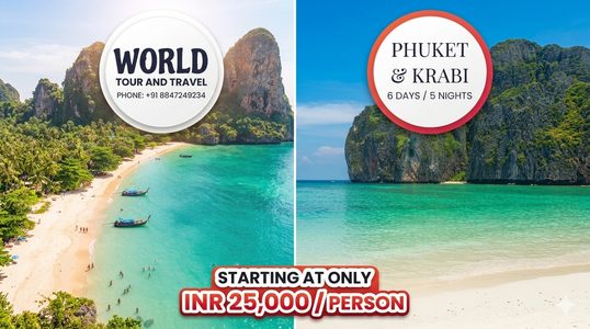 Phuket With Krabi Tour Package